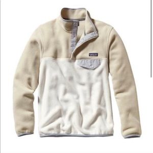 Women’s white and cream Patagonia.